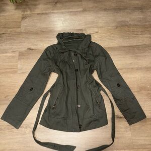 Ashley By 26 International Dark Green Utility Jacket